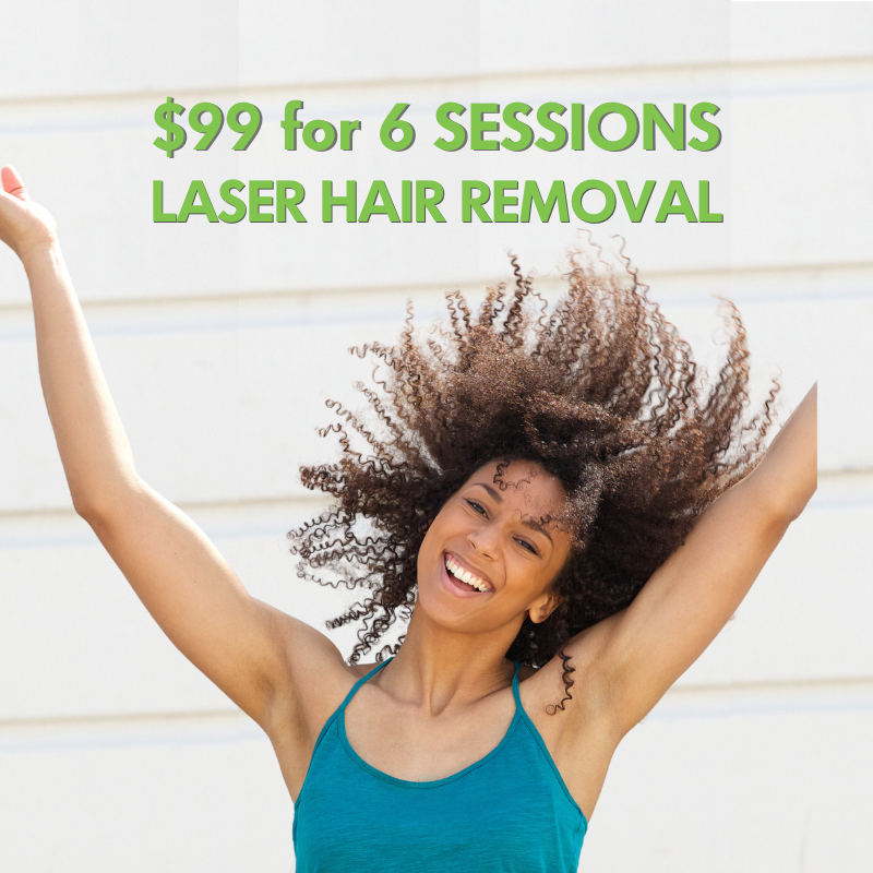 Laser Hair Removal Promo $99